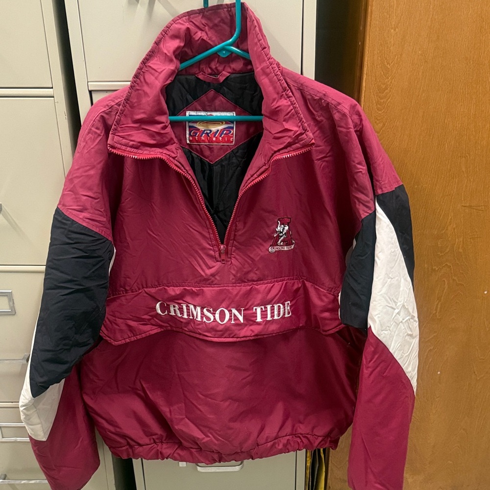 Crimson Tide Bomber Jacket - Red and Black